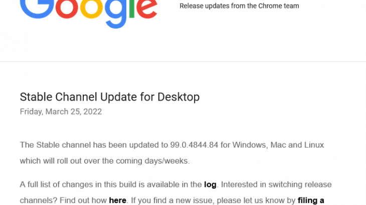 Google Chromeが緊急アップデート　脆弱性1件に対応
